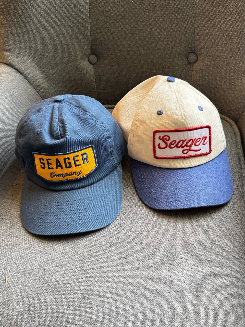 Two Seager Company Hats